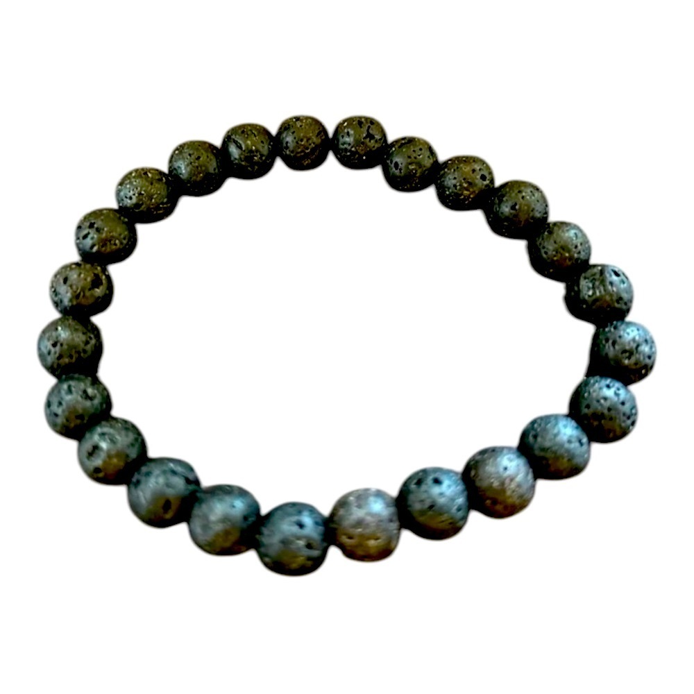 Lava Stone Bracelet 8mm